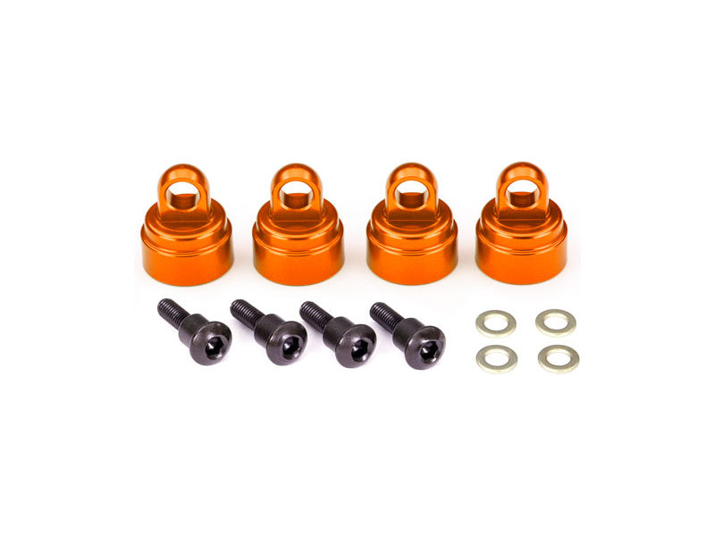 Traxxas hlava tlumiče hliníková oranžová (4)