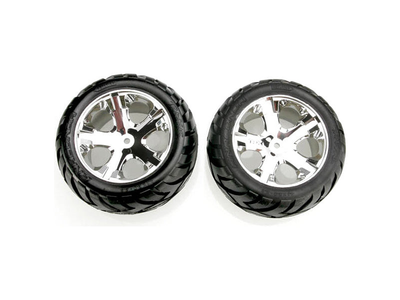 Traxxas kolo 2.8", disk All-Star sříbrný, pneu Anaconda (2) (zadní)