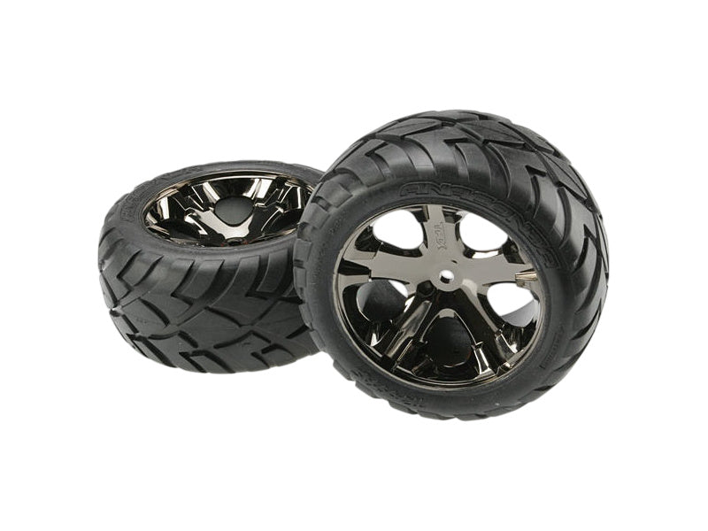 Traxxas kolo 2.8", disk All-Star černý chrom, pneu Anaconda (2) (zadní)