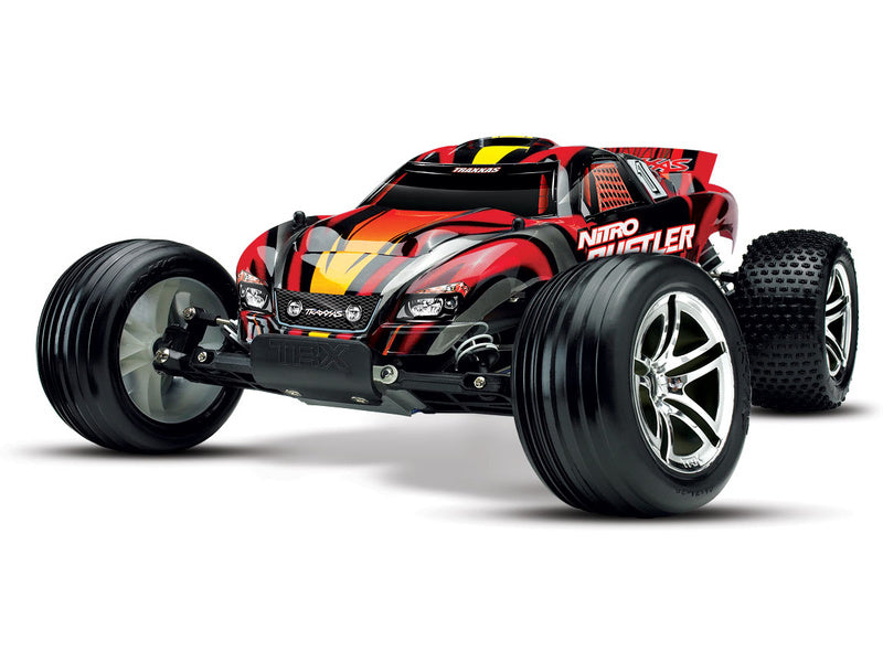 Traxxas Nitro Rustler 1:10 RTR červený