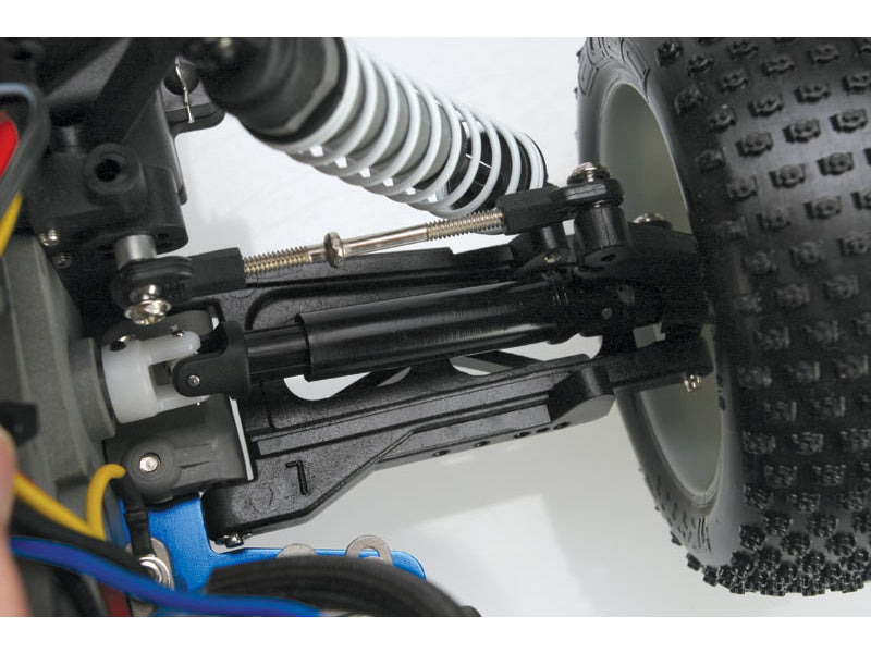 Traxxas Nitro Rustler 1:10 RTR stříbrno-modrý