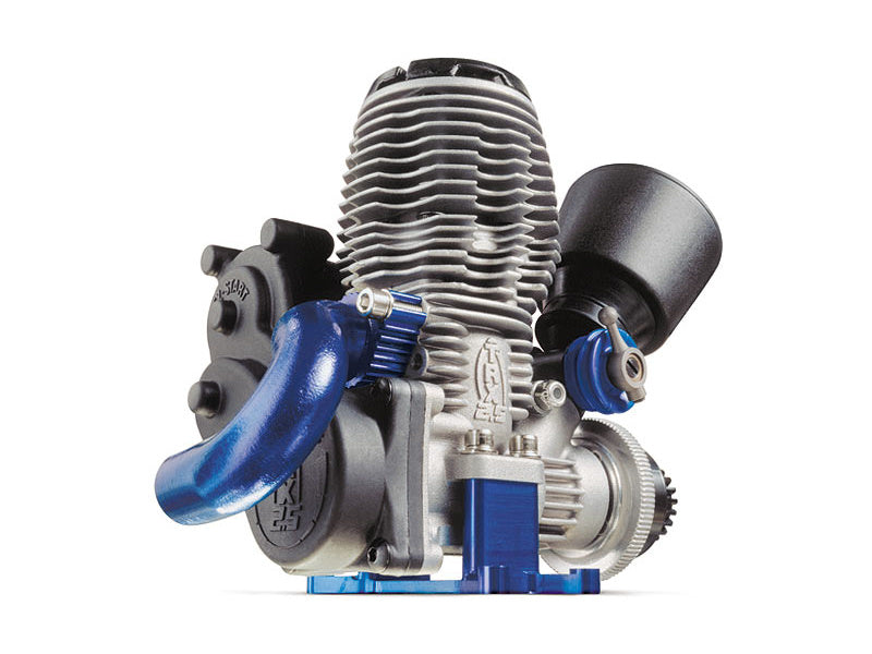 Traxxas Nitro Rustler 1:10 RTR modrý