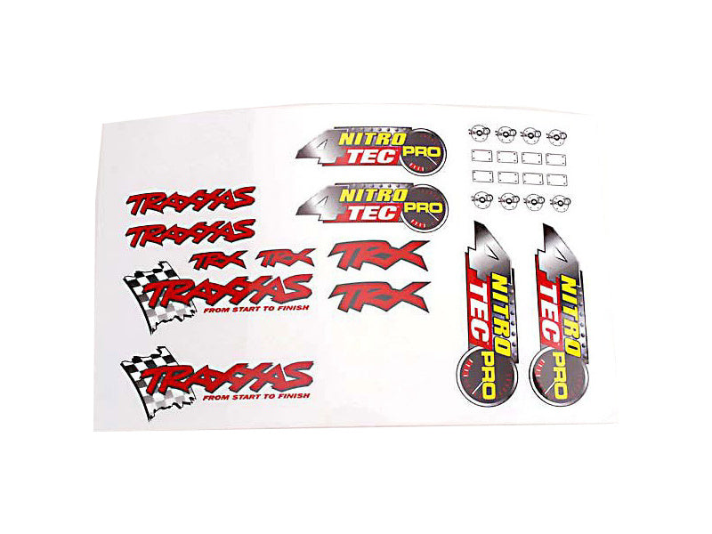 Traxxas samolepky: Nitro 4-Tec Pro