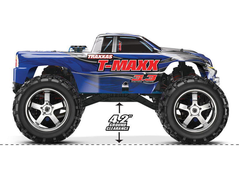 Traxxas Nitro T-Maxx 3.3 1:8 Bluetooth RTR bílý