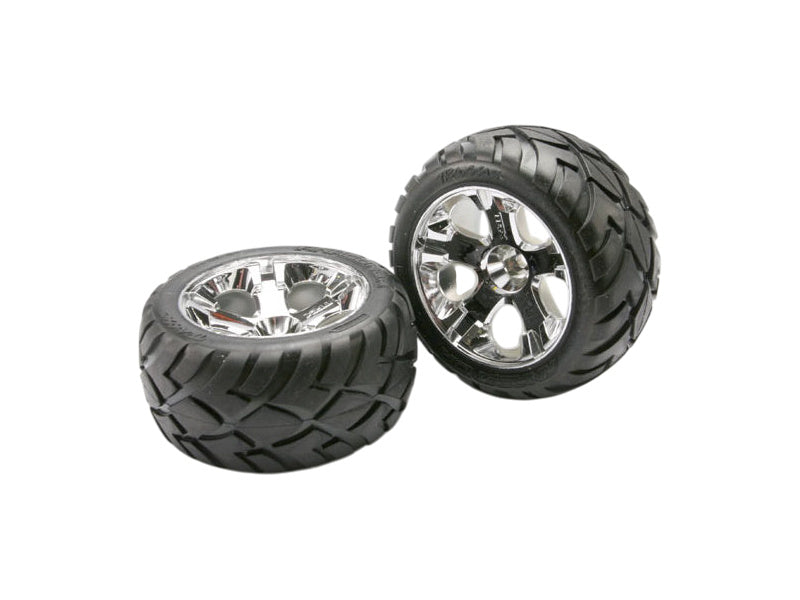 Traxxas kolo 2.8", All-Star stříbrný disk, pneu Anaconda (2) (přední)