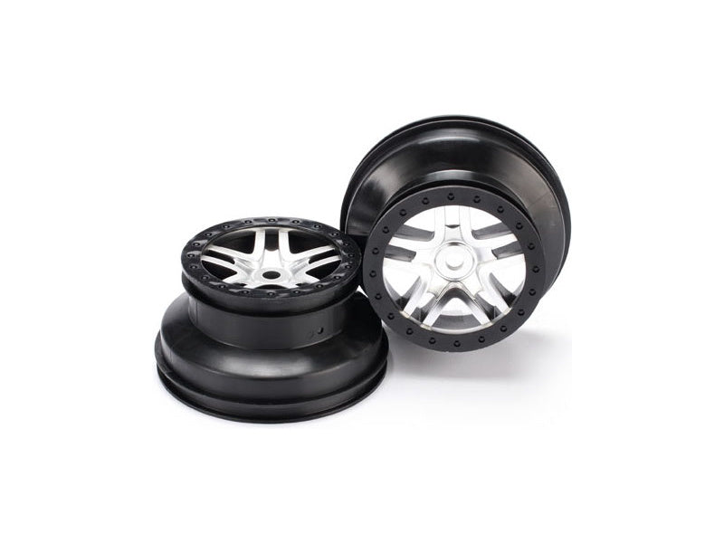 Traxxas disk 2.2/3.0" SCT Split-Spoke saténový-černý (2)