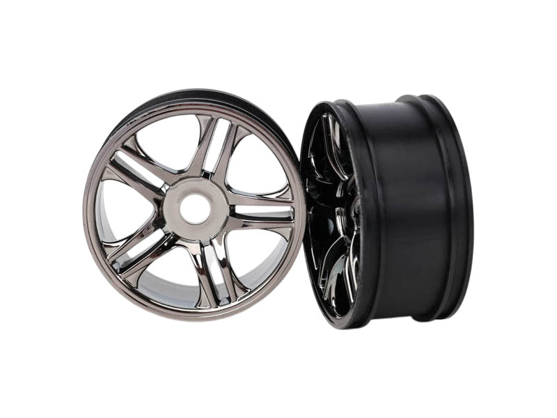 Traxxas disk Split-Spoke černý chrom (2) (zadní)