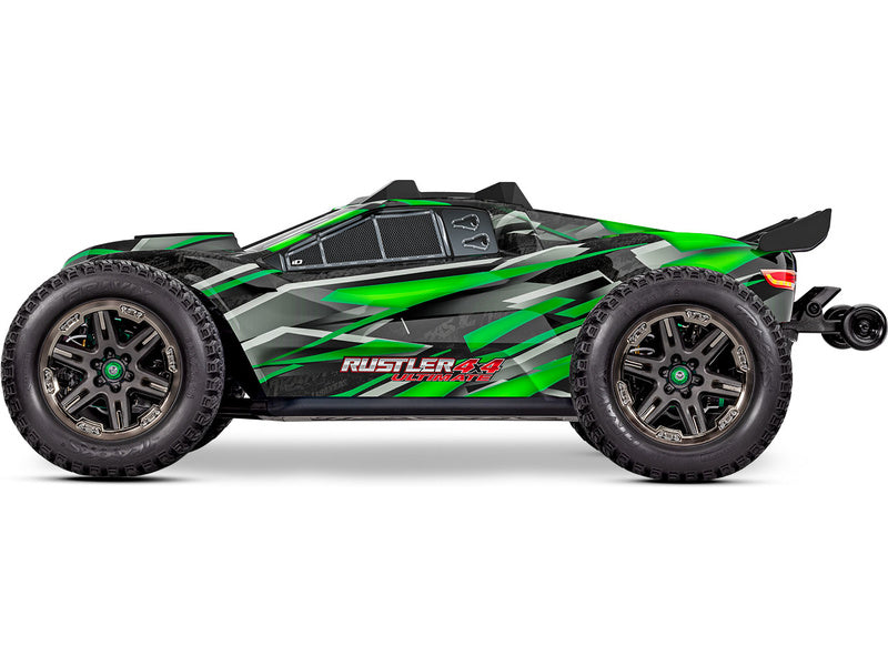 Traxxas Rustler 4x4 Ultimate VXL RTR zelený