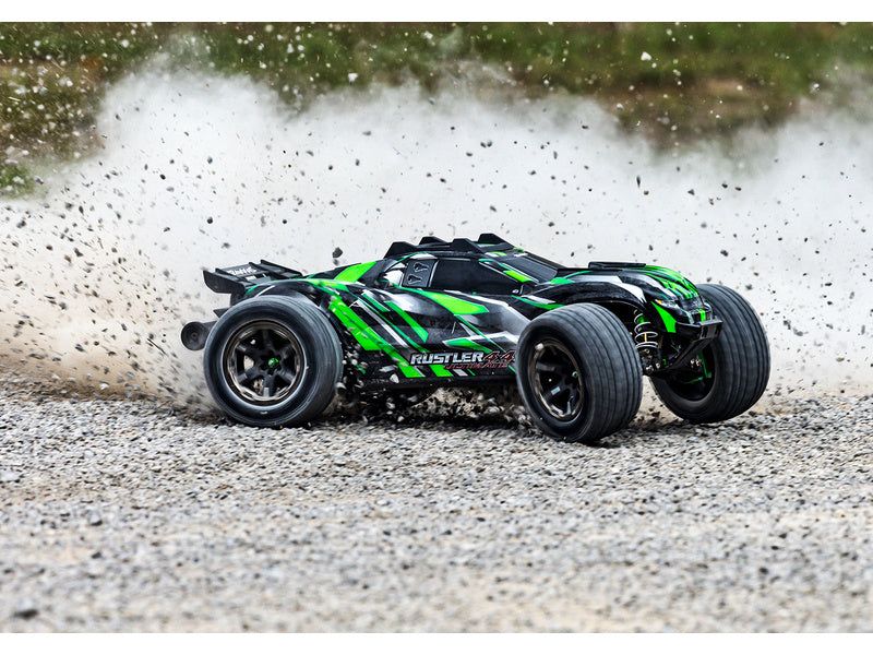Traxxas Rustler 4x4 Ultimate VXL RTR zelený