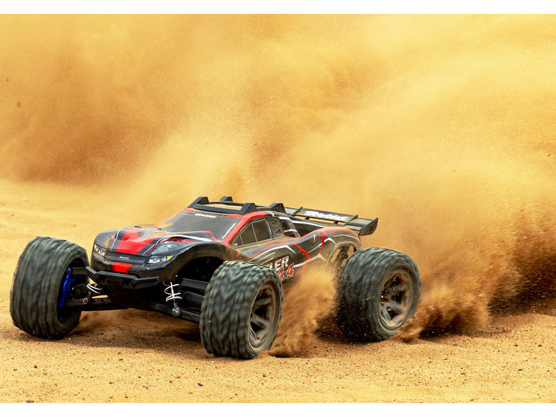 Traxxas Rustler 1:10 BL-2s 4WD RTR červený