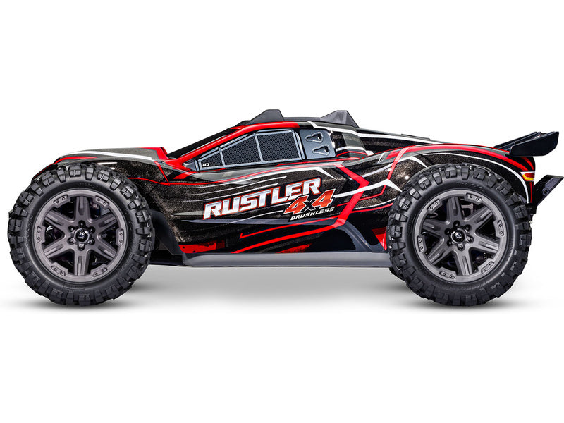Traxxas Rustler 1:10 BL-2s 4WD RTR modrý