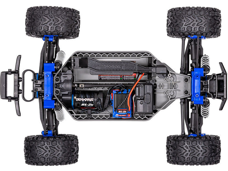 Traxxas Rustler 1:10 BL-2s 4WD RTR modrý