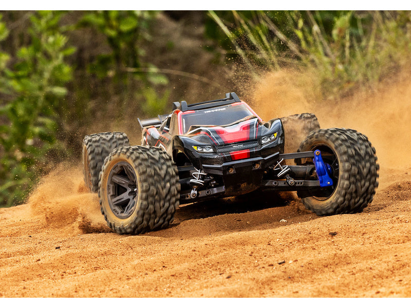Traxxas Rustler 1:10 BL-2s 4WD RTR červený