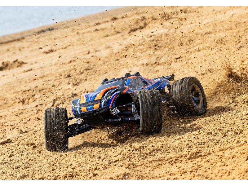 Traxxas Rustler 1:10 VXL HD 4WD RTR modrý
