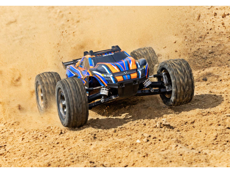 Traxxas Rustler 1:10 VXL HD 4WD RTR oranžový
