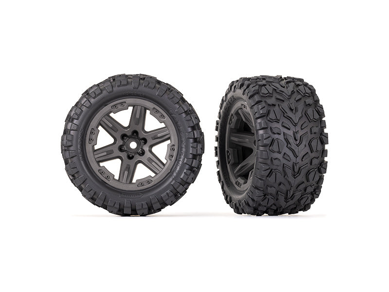 Traxxas kolo 2.8", disk RXT gray, pneu Talon EXT (2)