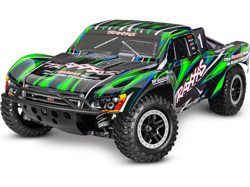 Traxxas Slash 1:10 HD VXL 4WD RTR zelený
