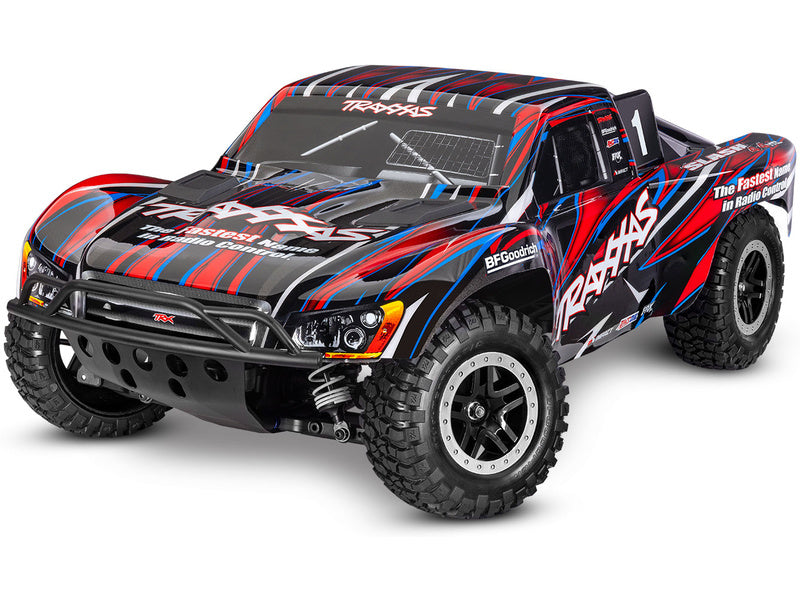 Traxxas Slash 1:10 HD VXL 4WD RTR modrý