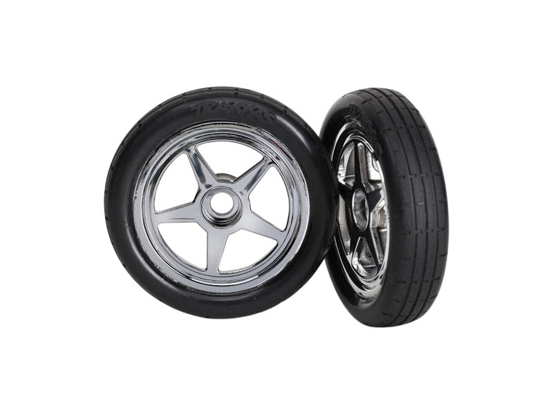 Traxxas kolo přední slick 5-Spoke (2): Funny Car