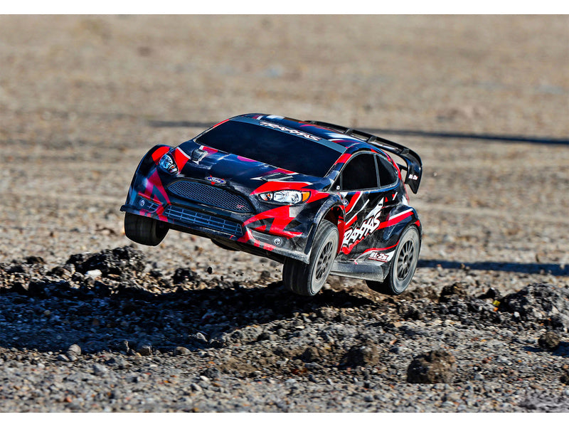 Traxxas Ford Fiesta 1:10 BL-2s 4WD RTR červená