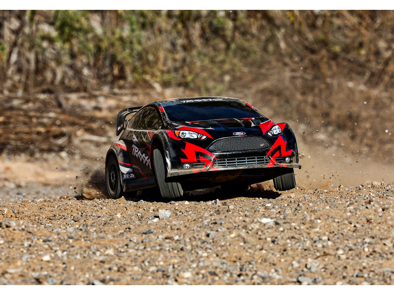 Traxxas Ford Fiesta 1:10 BL-2s 4WD RTR červená