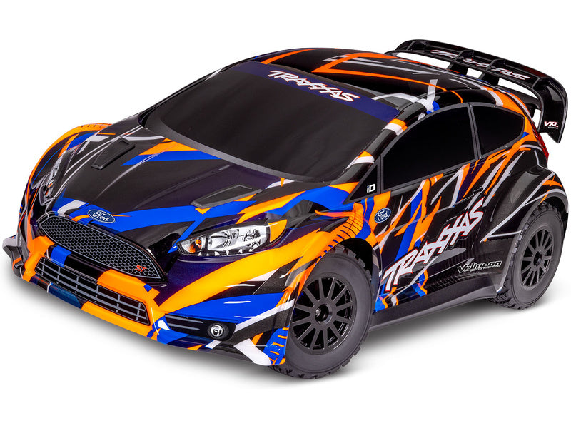 Traxxas Ford Fiesta ST Rally 1:10 VXL RTR oranžová