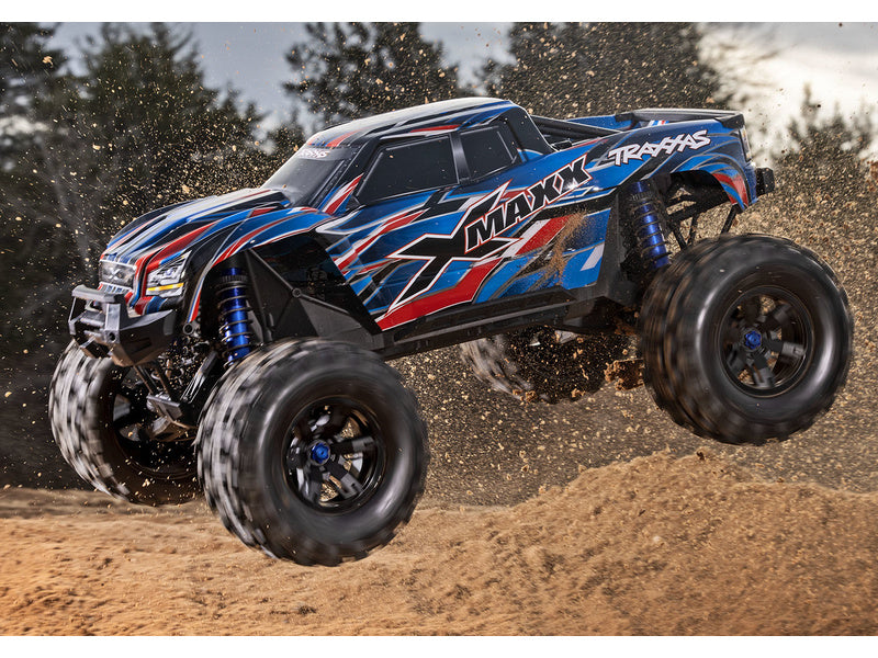 Traxxas X-Maxx 8S Belted 1:5 4WD RTR oranžový