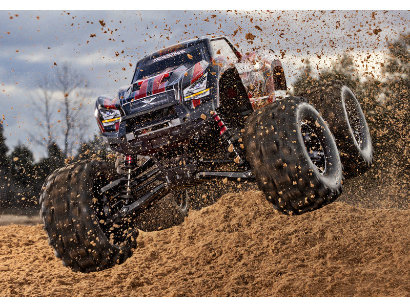 Traxxas X-Maxx 8S Belted 1:5 4WD RTR modrý