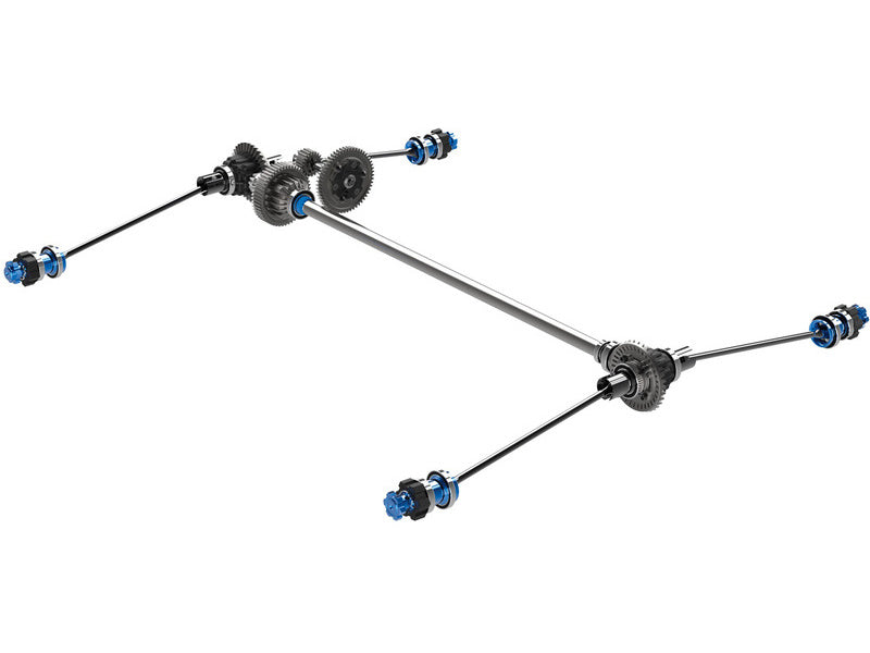 Traxxas X-Maxx 8S Ultimate 1:5 4WD RTR modrý