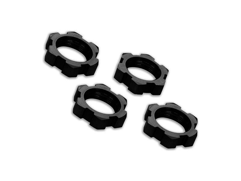 Traxxas matice kola 17mm hliníková černá (4)