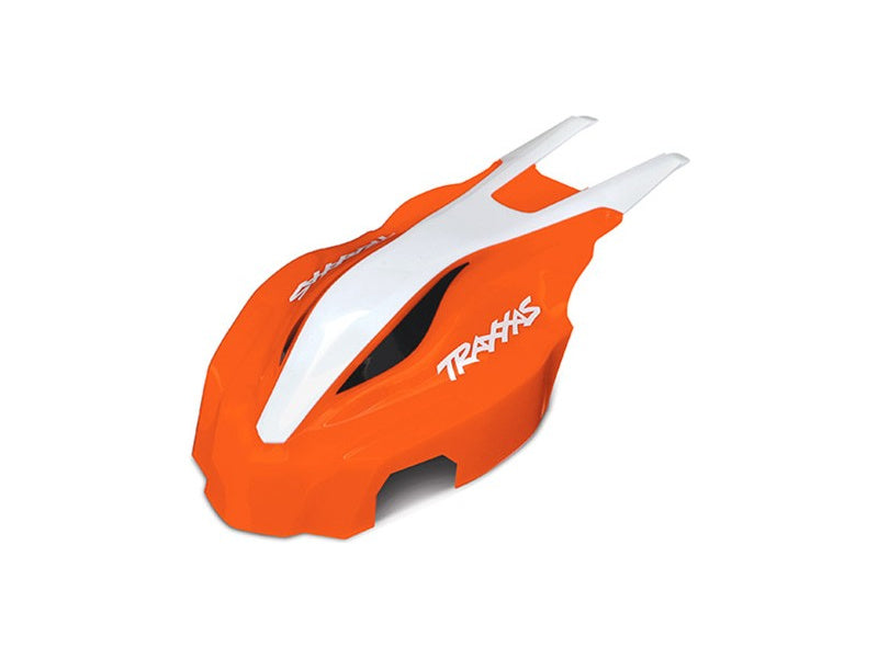 Traxxas kapotáž přední oranžová/bílá: Aton