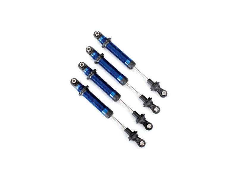 Traxxas tlumič GTS modrý (Long Arm Lift Kit) (4)