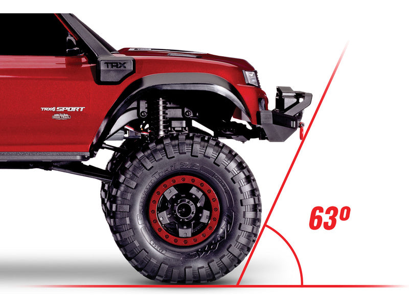 Traxxas TRX-4 Sport High Trail Edition 1:10 RTR šedá