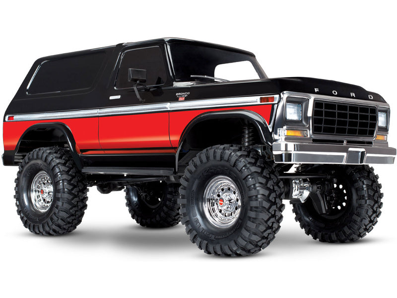 Traxxas TRX-4 Ford Bronco 1979 1:10 RTR červené