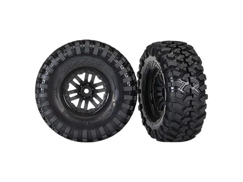Traxxas kolo 1.9", disk TRX-4 černý, pneu Canyon Trail (pár)