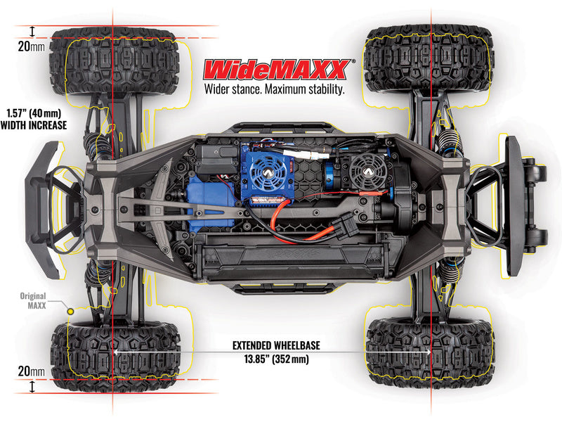 Traxxas Maxx 1:8 4WD RTR Rock and Roll