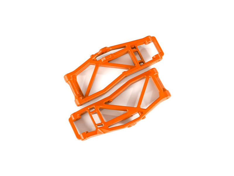 Traxxas rameno podvozku dolní oranžové (2) (pro WideMaxx)