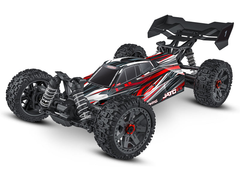 Traxxas Jato 1:8 4WD BL-2S RTR červené