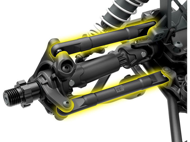 Traxxas Jato 1:8 4WD BL-2S RTR červené