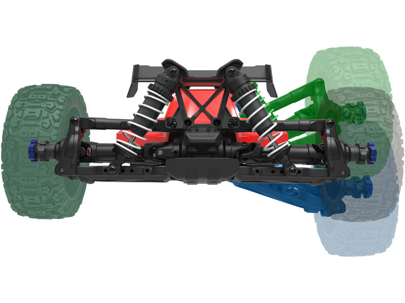 Traxxas Jato 1:8 4WD BL-2S RTR černé