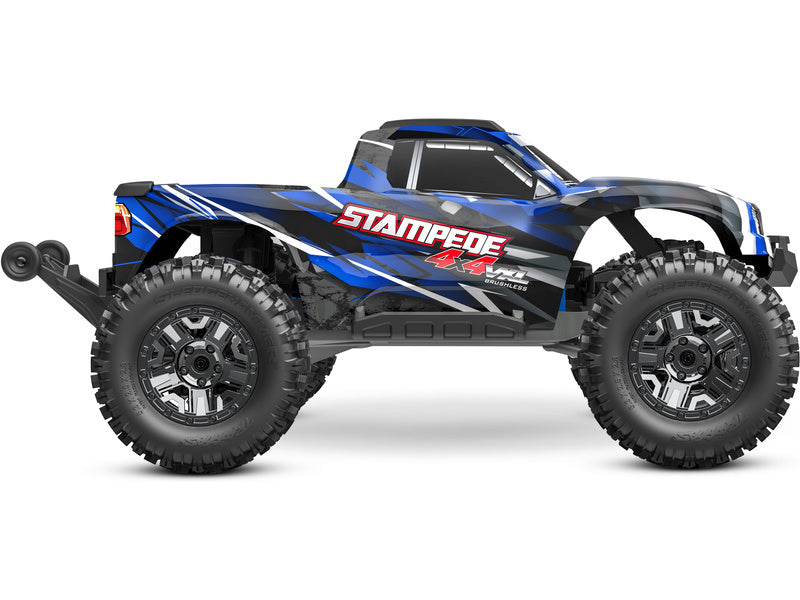 Traxxas Stampede 1:10 4x4 VXL RTR modrý
