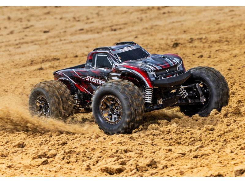 Traxxas Stampede 1:10 4x4 VXL RTR červený