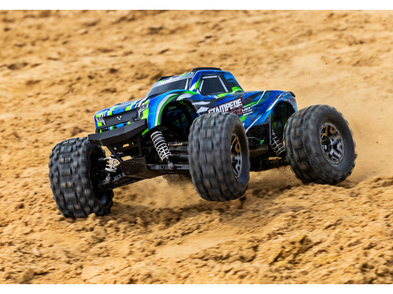 Traxxas Stampede 1:10 4x4 VXL RTR modrý