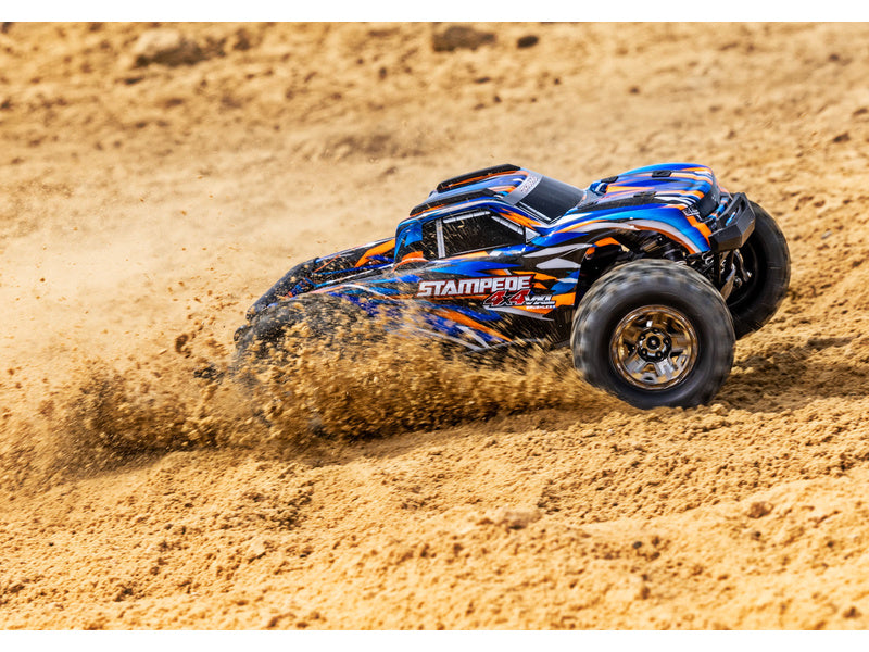 Traxxas Stampede 1:10 4x4 VXL RTR červený