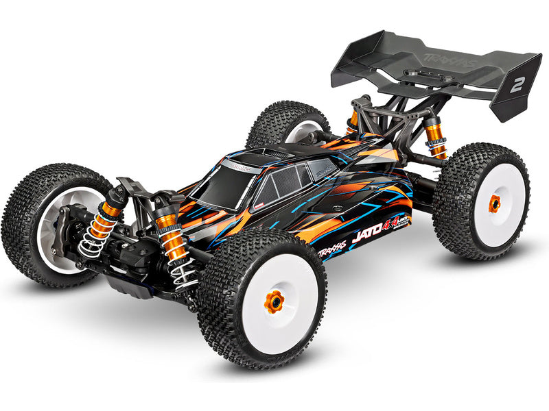 Traxxas Jato 1:8 4WD VXL-4S RTR oranžové