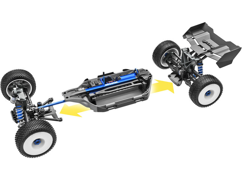 Traxxas Jato 1:8 4WD VXL-4S RTR oranžové