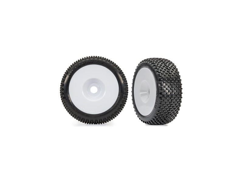 Traxxas kolo 3.0", disk bílý, pneu Response Pro (2)