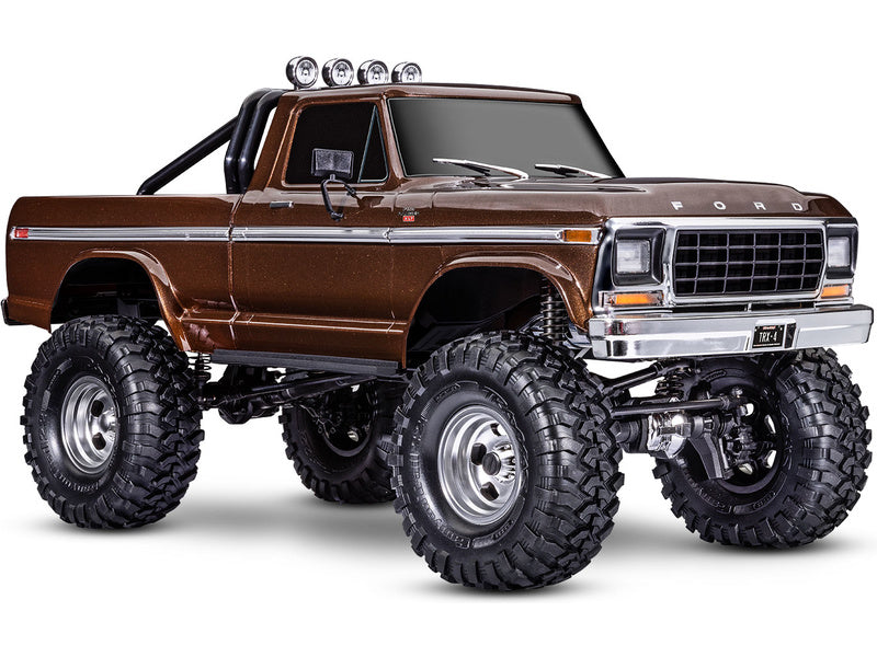 Traxxas TRX-4 Ford F-150 Ranger XLT 1:10 RTR hnědá metalíza