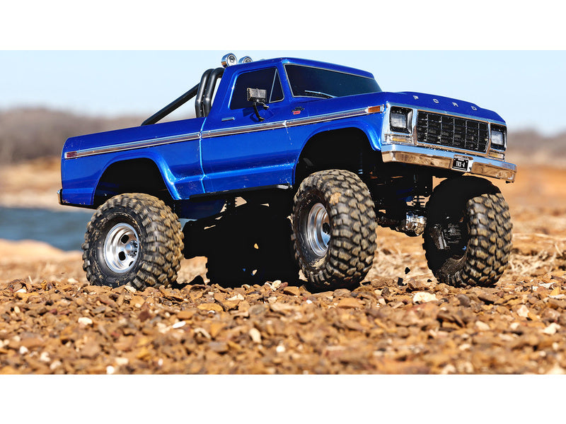 Traxxas TRX-4 Ford F-150 Ranger XLT 1:10 RTR modrá metalíza