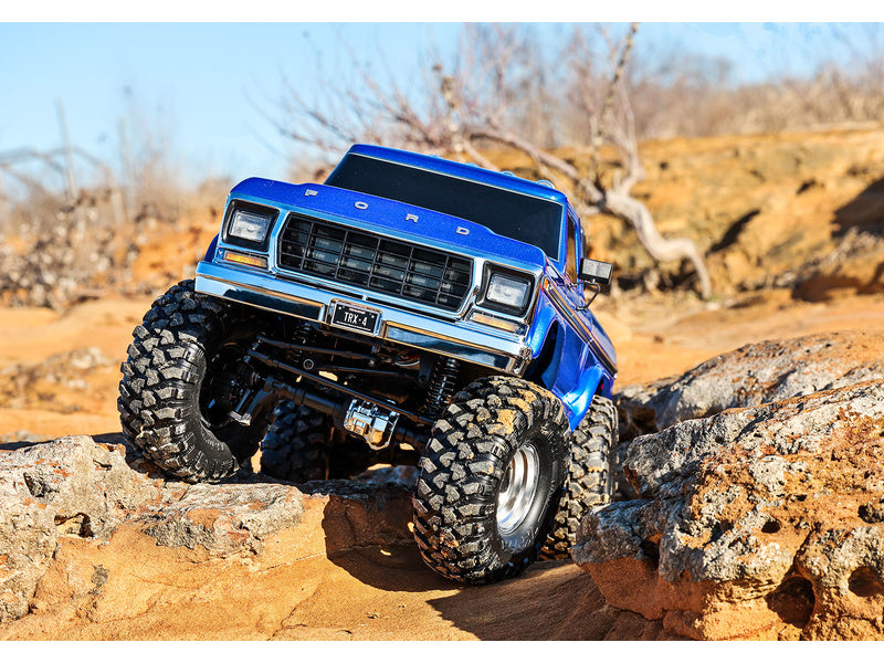 Traxxas TRX-4 Ford F-150 Ranger XLT 1:10 RTR modrá metalíza